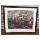 Political Print, ' We The People'. Hung in