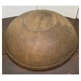 Early hand turned wooden bowl