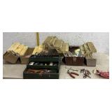 3 Tackle Boxes w/ contents