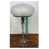 Heisey art deco table lamp