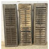 3 Pair of Shutters (green) 14/45.5
