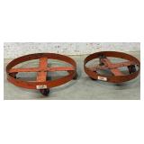 Meca Omaha Drum Dollieï¿½s - great for plant pots