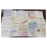 Beautiful early Business letterheads