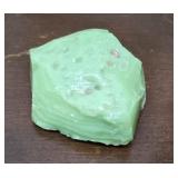 Chunk of green Glass - Jadite? Found at an old