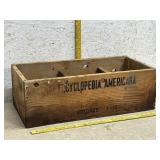 Encyclopedia Americana Crate