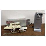 Cuisinart electric can opener & JCPenny electric