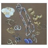 Necklace, earrings etc *1 marked 925