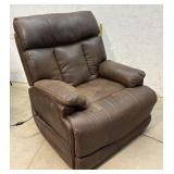 Power Recliner (brown)- works