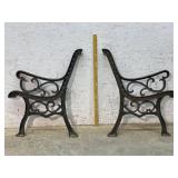 Park Bench Ends (2)