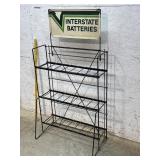 Interstate Batteries Folding Display Rack