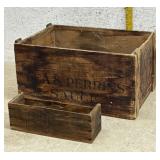 2 Advertising Boxes