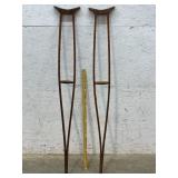 Wooden Crutches