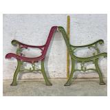 Iron Bench Ends (2)