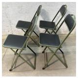 Gaylo Mfg Co. Folding Chairs (4)