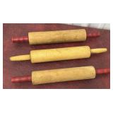 3 Rolling Pins