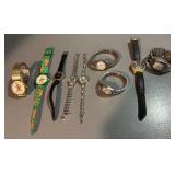 Vintage lot of various watches