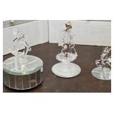 3pcs Glass - Hummingbird Working Music Box,