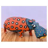 Folk Art African 'House Hippo'