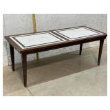 Mid- Century Tile Top Table 46/20/17