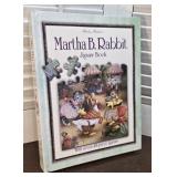 Martha B Rabbit jigsaw puzzle book w/7 puzzles -