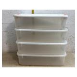 4 Sterilite Storage Totes