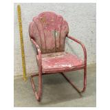 Pink Spring Chair