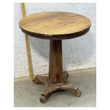 Oak Parlor Table - needs refinishing-26/30