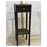 Cushman 1 Drawer Mission Style Smoking Stand