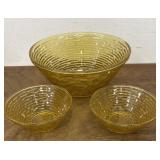 Anchor Hocking Salad bowls