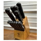 Knives . H.A. Heckles International knife set in