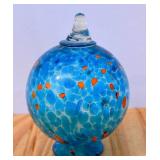 Hand Blown Glass Sphere-Suncatcher