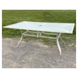 Outdoor Patio Table 72/42/28 (glass)