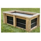 Raised Garden Bed w/wood frame 55/31/23