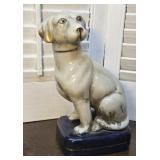 Dog statue