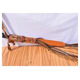 Vintage Garza No. 66 Machete Knife with Leather
