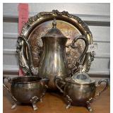 4pc Sheridan Tea set