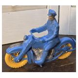 Auburn rubber police motorcycle cop
