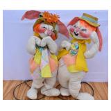 1971 Annalee Mobilitee 17' Rabbits & Stands.