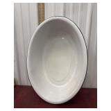 Large enamel basin *heavy