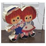 Raggedy Ann and Andy 'I Love You' AM transistor