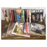 Record albums, assorted- folk, blues, country