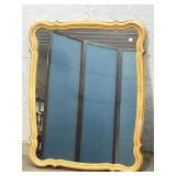 3 Decorative Mirrors -2 Plastic & 1 Wood
