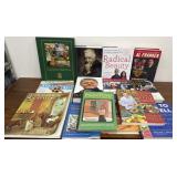 Books - president biographies, wallpapering,