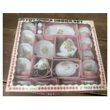 Jaymar Toy China Dinner Set In original box