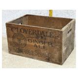 Cloverdale Advertising Crate (dovetailed)