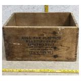 Roll Pak Blasting Caps Advertising Crate