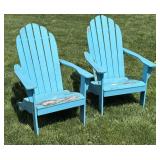Adirondack Slanted Seat Chairs (2)