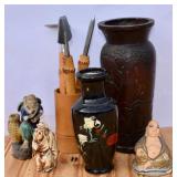 Oriental Vases, Statues, etc.
