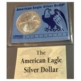 1998 American Eagle silver dollar