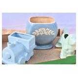 Vintage Pottery Figural Planters